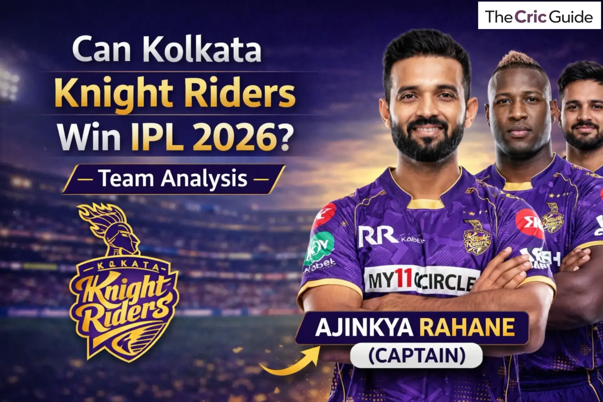 Can kolkata knight riders win IPL 2026