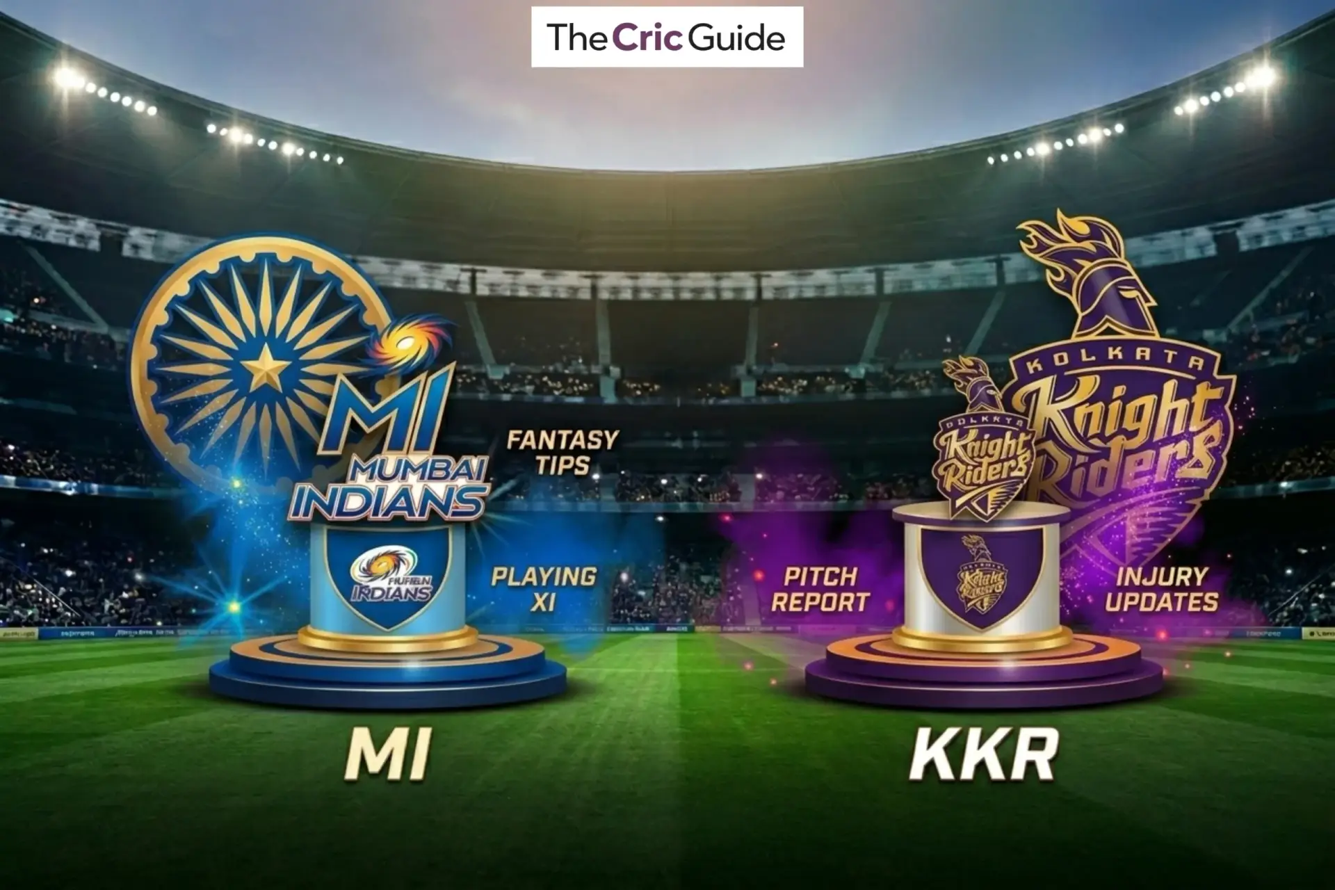 MI vs KKR Match Prediction 2026