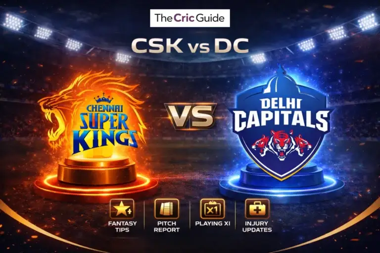 CSK vs DC