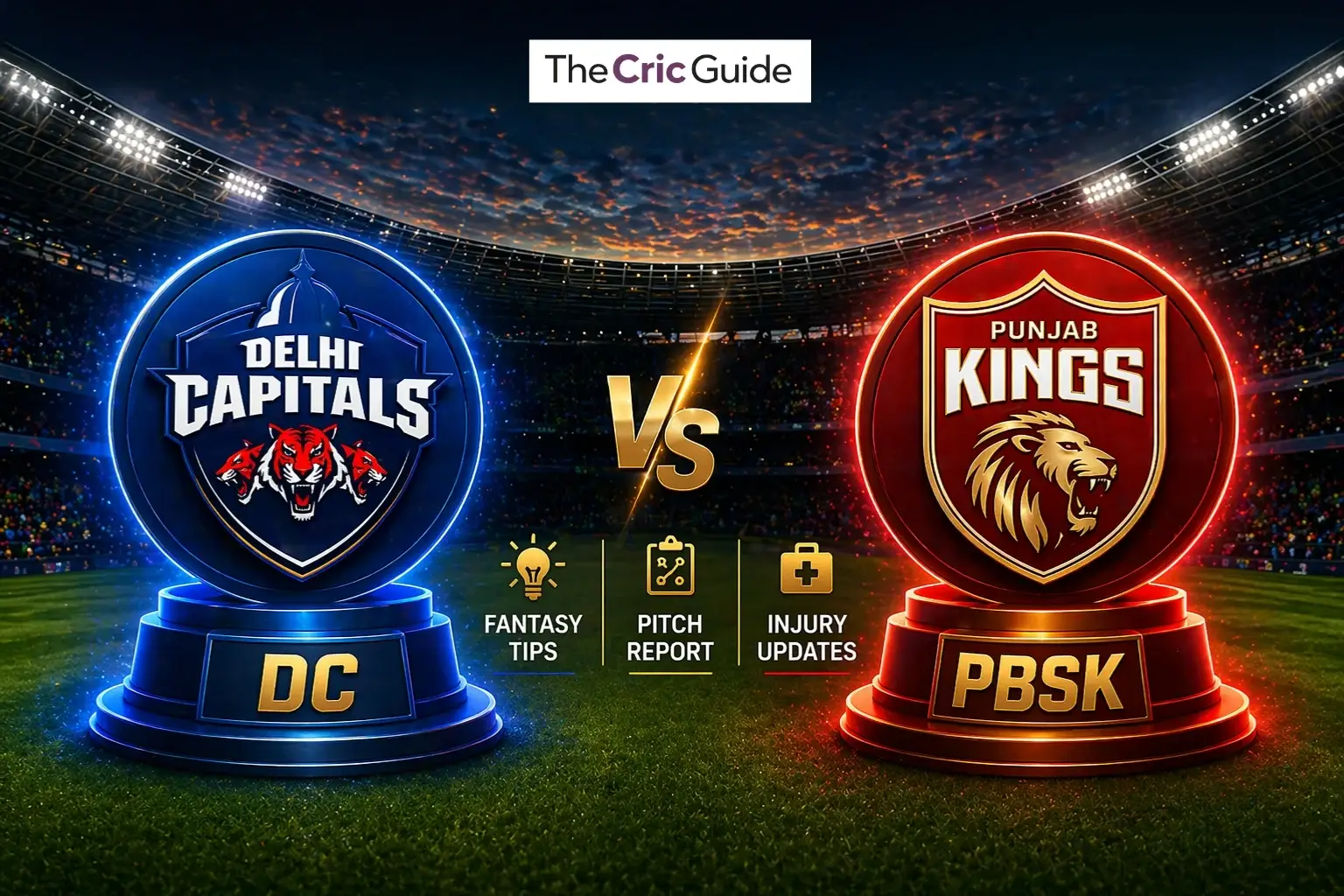 DC vs PBSK Match Prediction 2026