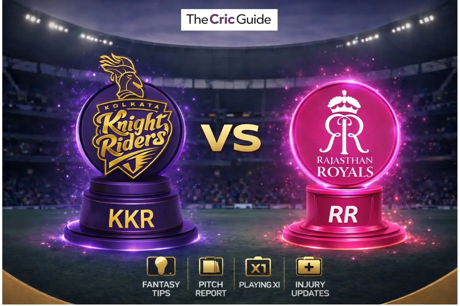 KKR vs RR Match Prediction 2026