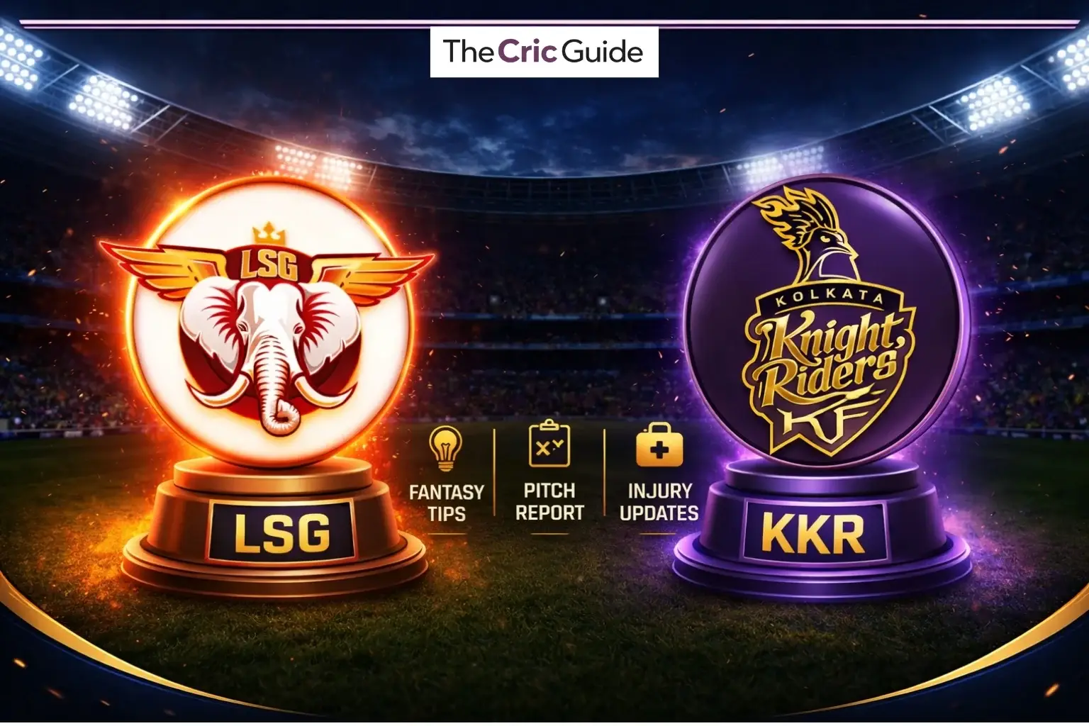 KKR vs LSG Match Prediction 2026