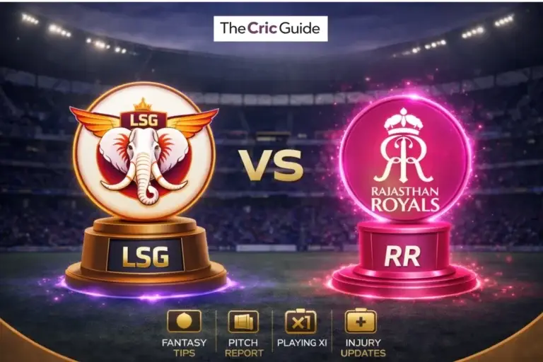 Lucknow Super Giants vs Rajasthan Royals Match Prediction 2026