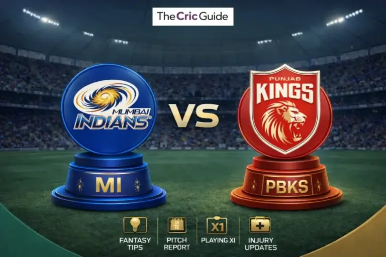 MI vs PBKS Match Prediction 2026