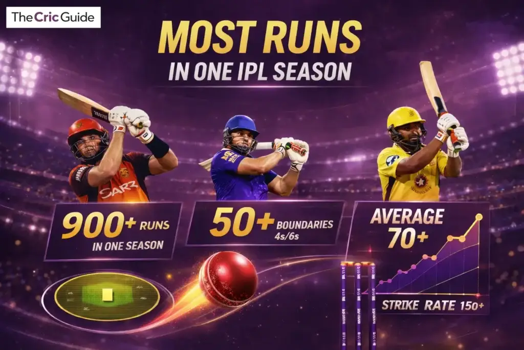 Most runs in one IPL season
