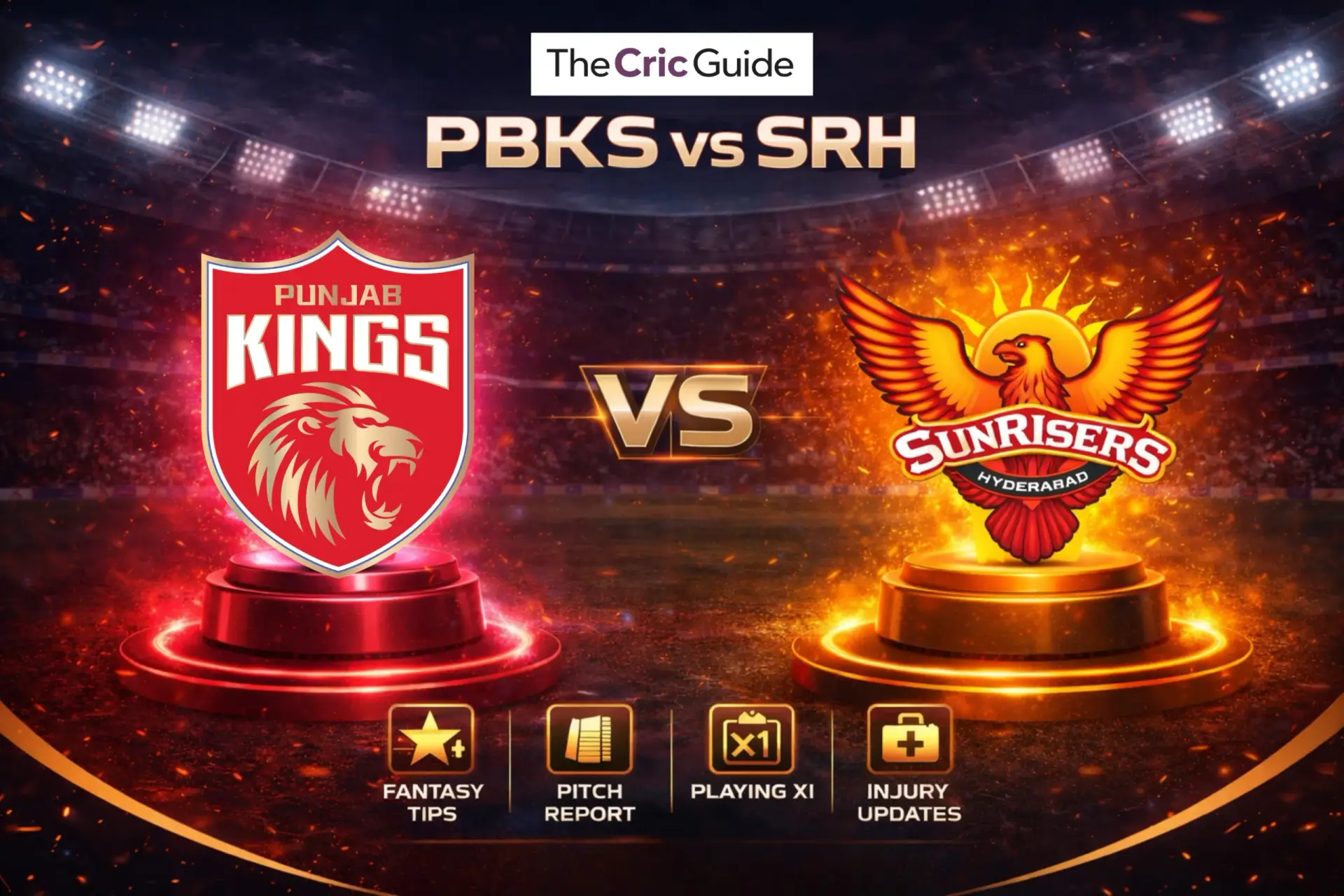 PBKS vs SRH