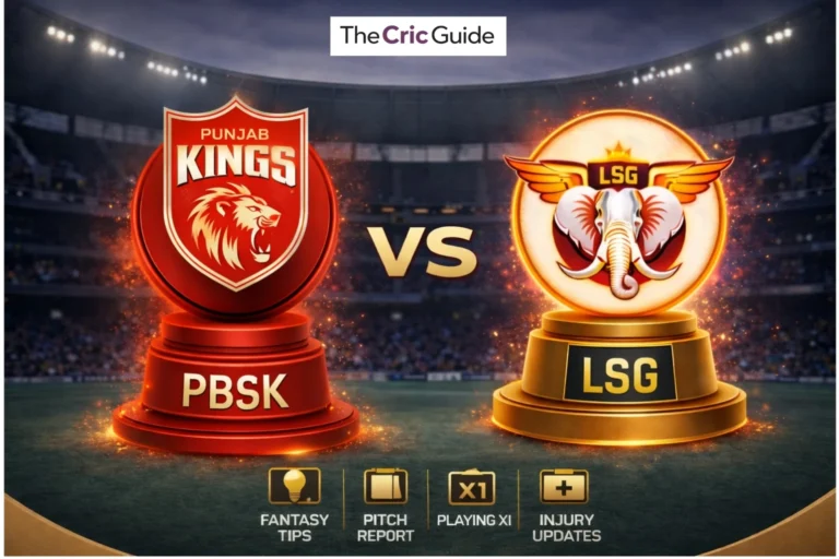 PBSK vs LSG Match Prediction 2026