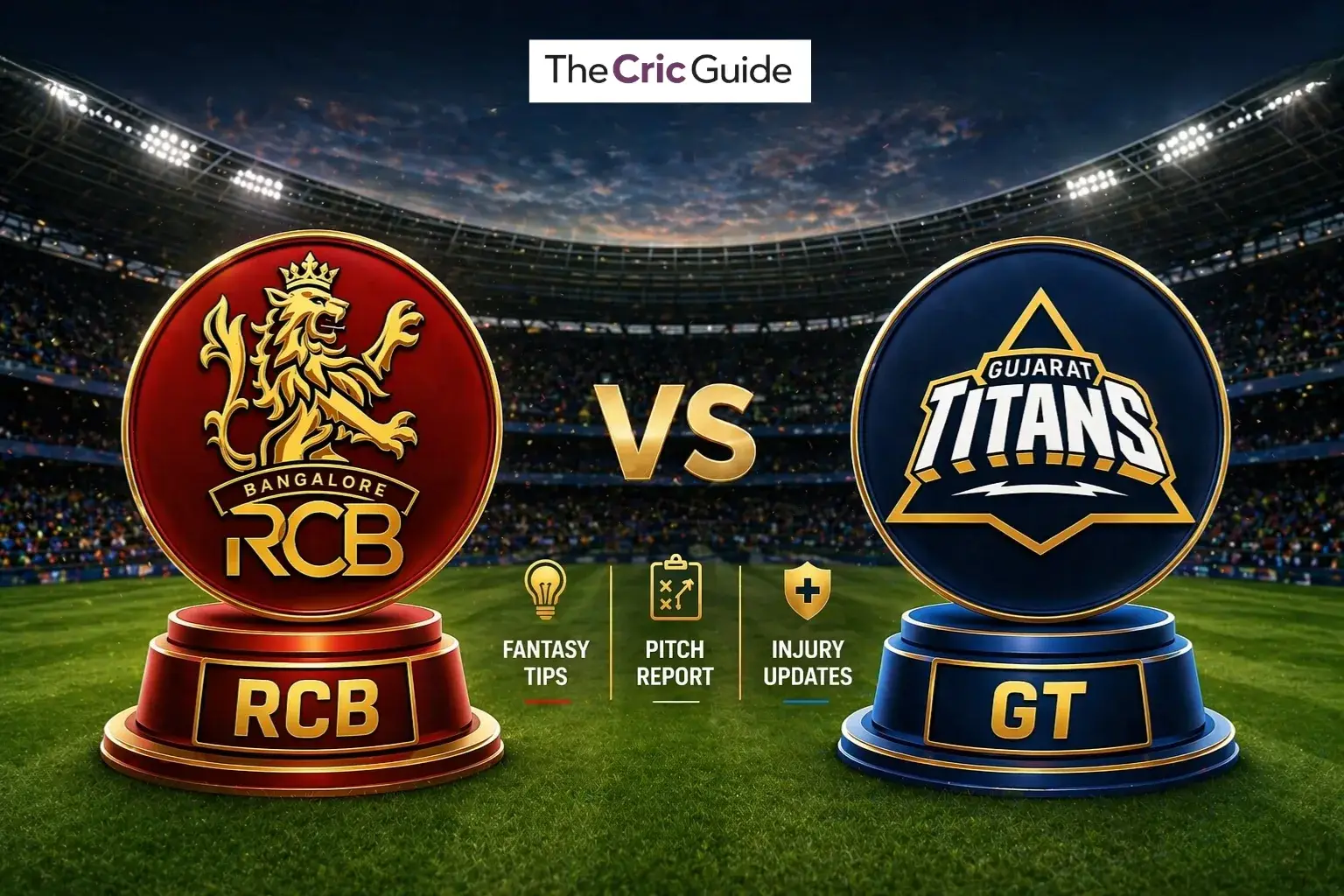 RCB vs GT Match Prediction 2026