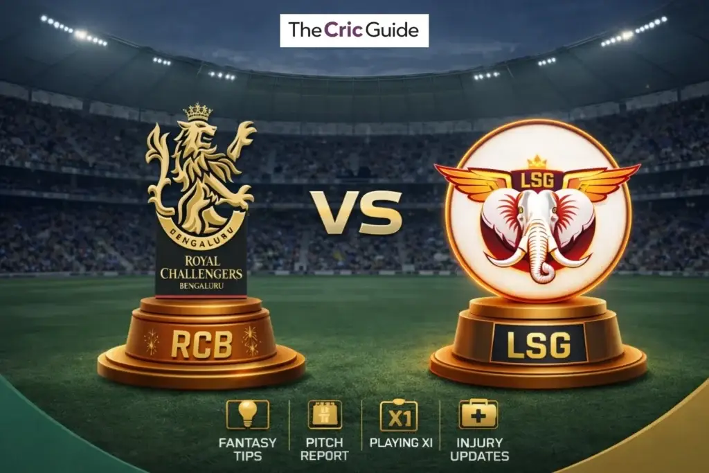 RCB vs LSG Match Prediction 2026